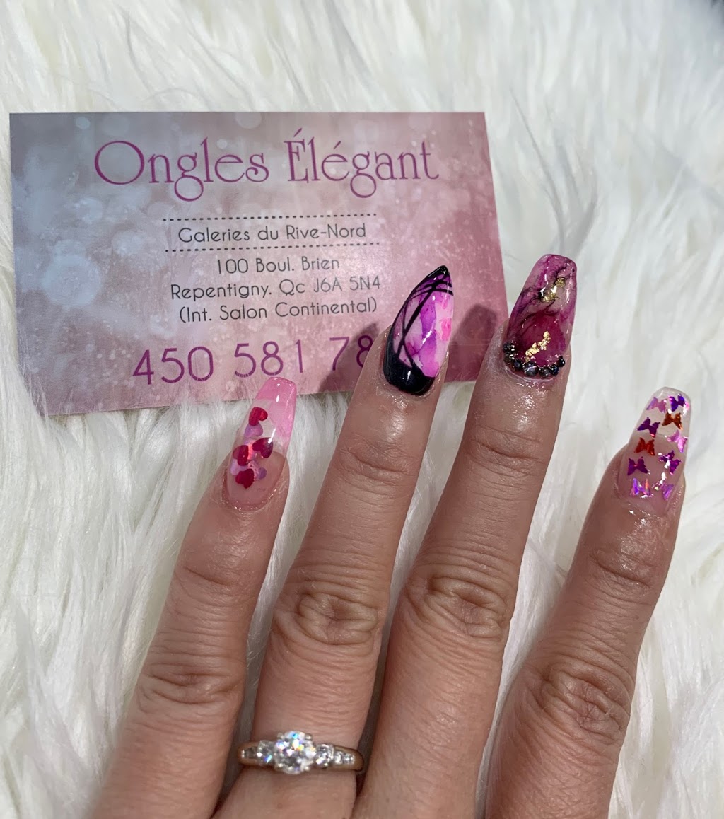 Ongles Elegant - Galeries Rive Nord | 100 Boulevard Brien SITUÉ À LA PORTE 4 à côté du, Sport Experts, Repentigny, QC J6A 5N4, Canada | Phone: (450) 581-7888