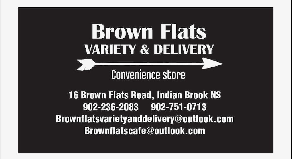 Brown Flats Variety and Delivery | 16 Brown Flats Rd, Indian Brook 14, NS B0N 2H0, Canada | Phone: (902) 751-0713
