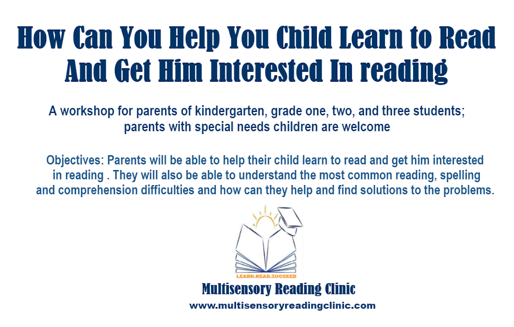 Multisensory Reading Clinic Dyslexia Therapeutic Tutoring | 3220 Rue Éliane, Laval, QC H7P 5N6, Canada