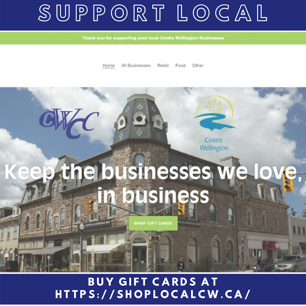 Centre Wellington Chamber Of Commerce | 400 Tower St S, Fergus, ON N1M 2P7, Canada | Phone: (519) 843-5140