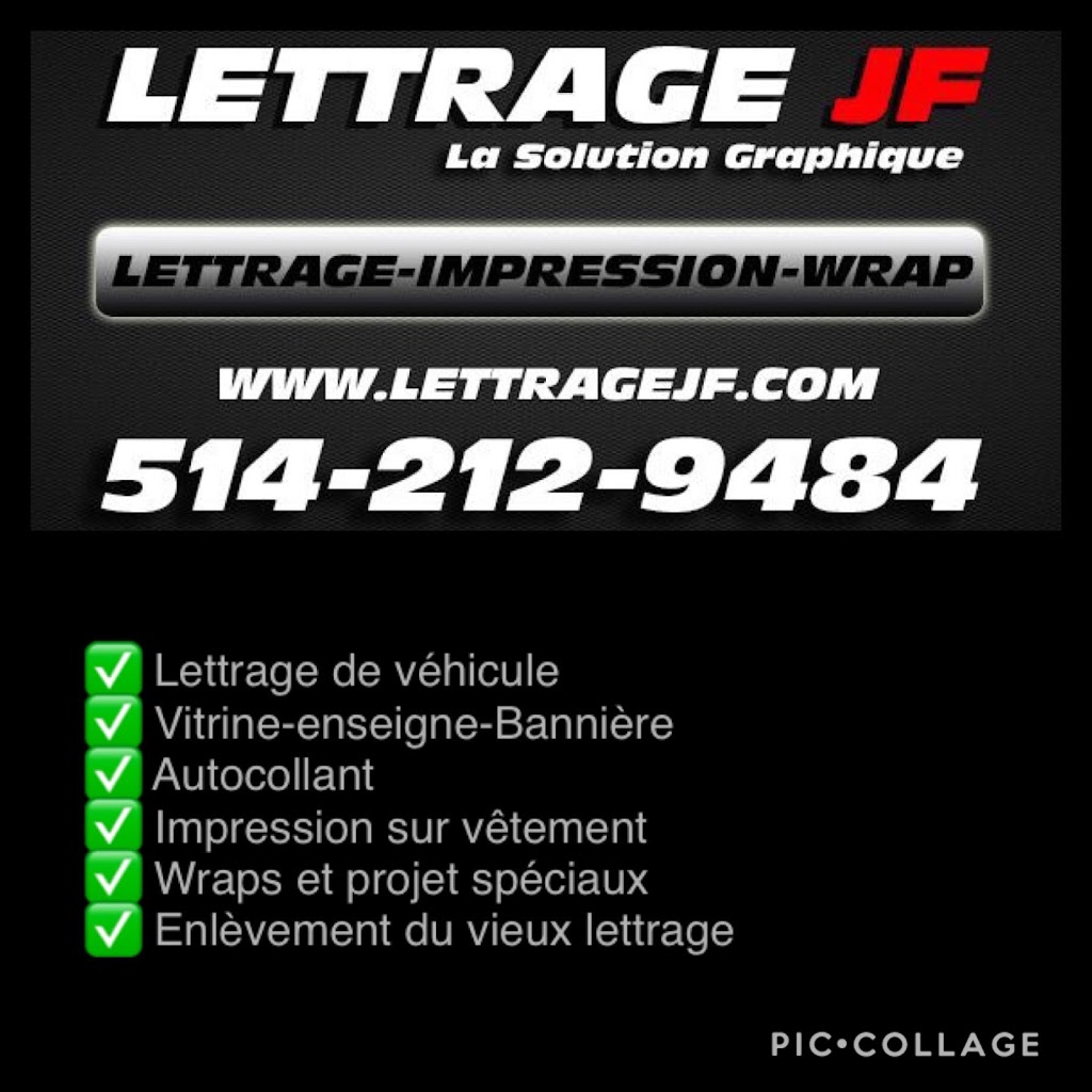 LETTRAGE JF | 138 Rue Rue L. Rivard, Saint-Lin - Laurentides, QC J5M 2E4, Canada | Phone: (514) 212-9484