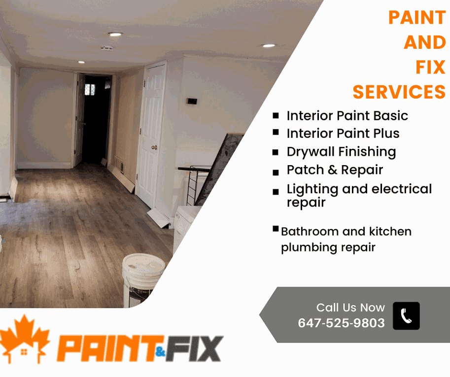Paint & Fix | 98 Finch Ave E, North York, ON M2N 4R5, Canada | Phone: (647) 525-9803