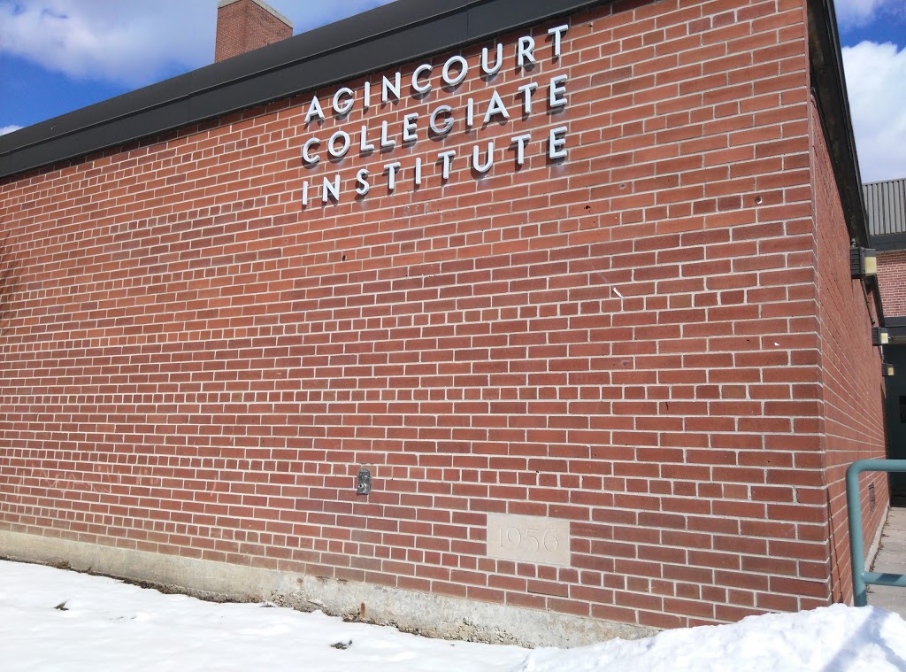 Agincourt Collegiate Institute | 2621 Midland Ave, Scarborough, ON M1S 1R8, Canada | Phone: (416) 396-6675
