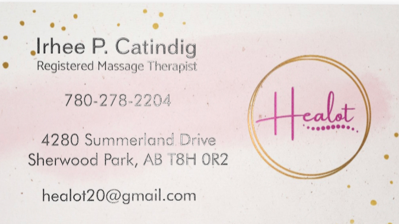 Healot Therapeutic Clinic | 4280 Summerland Dr, Sherwood Park, AB T8H 0R2, Canada | Phone: (780) 278-2204