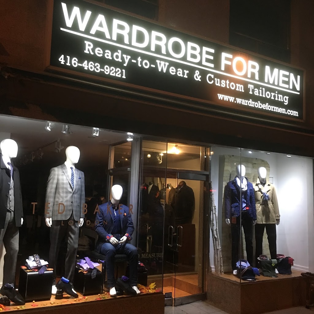 Wardrobe For Men | 948 Danforth Ave, Toronto, ON M4J 1L9, Canada | Phone: (416) 463-9221