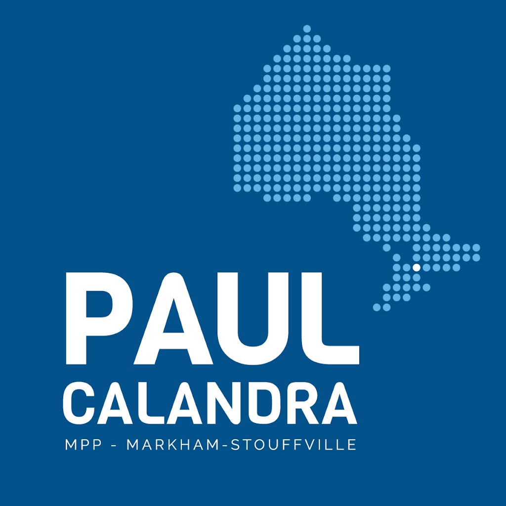 Paul Calandra MPP | 37 Sandiford Dr, Whitchurch-Stouffville, ON L4A 3Z2, Canada | Phone: (905) 642-2588