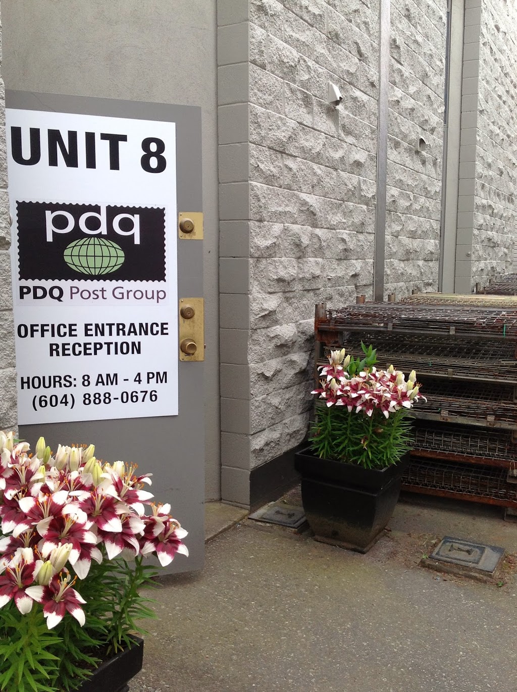 PDQ Post Group Inc | 19134 95a Ave #8, Surrey, BC V4N 4P2, Canada | Phone: (604) 888-0676