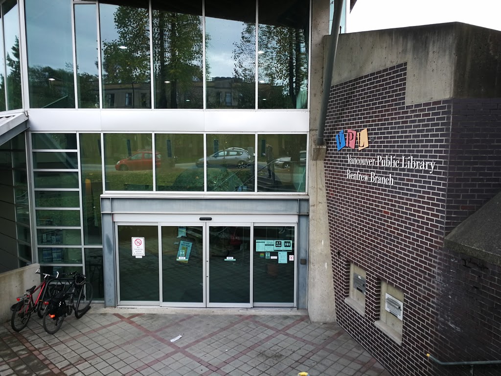 Vancouver Public Library, Renfrew Branch | 2969 E 22nd Ave, Vancouver, BC V5M 2Y3, Canada | Phone: (604) 257-8705