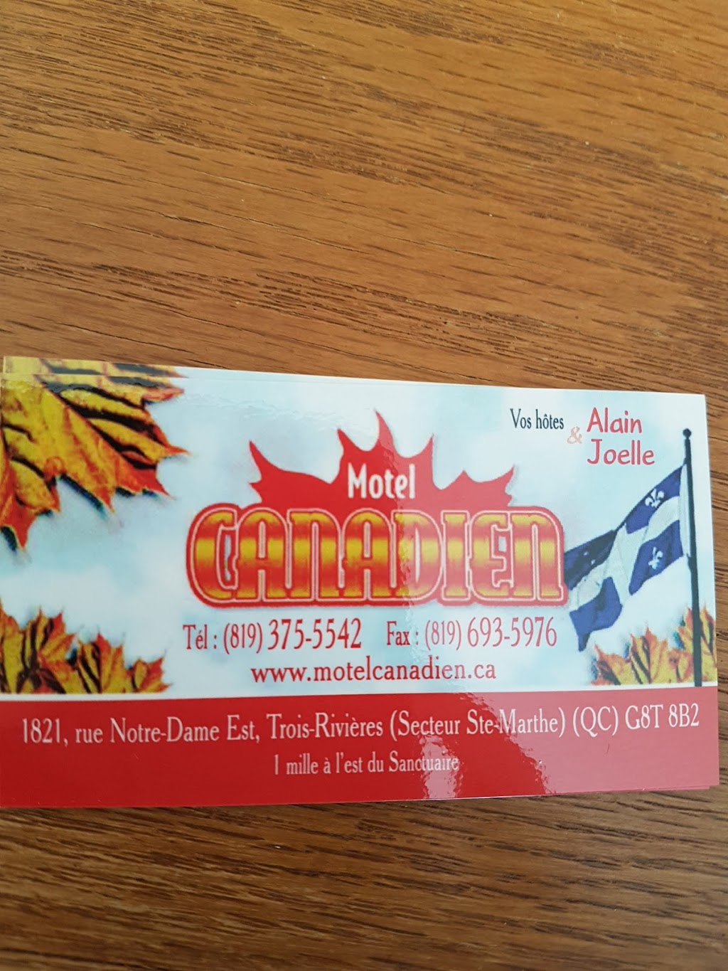 Motel Canadien | 1821 Rue Notre-Dame E, Trois-Rivières, QC G8T 8B2, Canada | Phone: (819) 375-5542