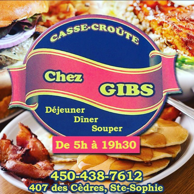 Chez Gibs | 2781 Rue Godard, Sainte-Sophie, QC J5J 2T4, Canada | Phone: (450) 438-7612