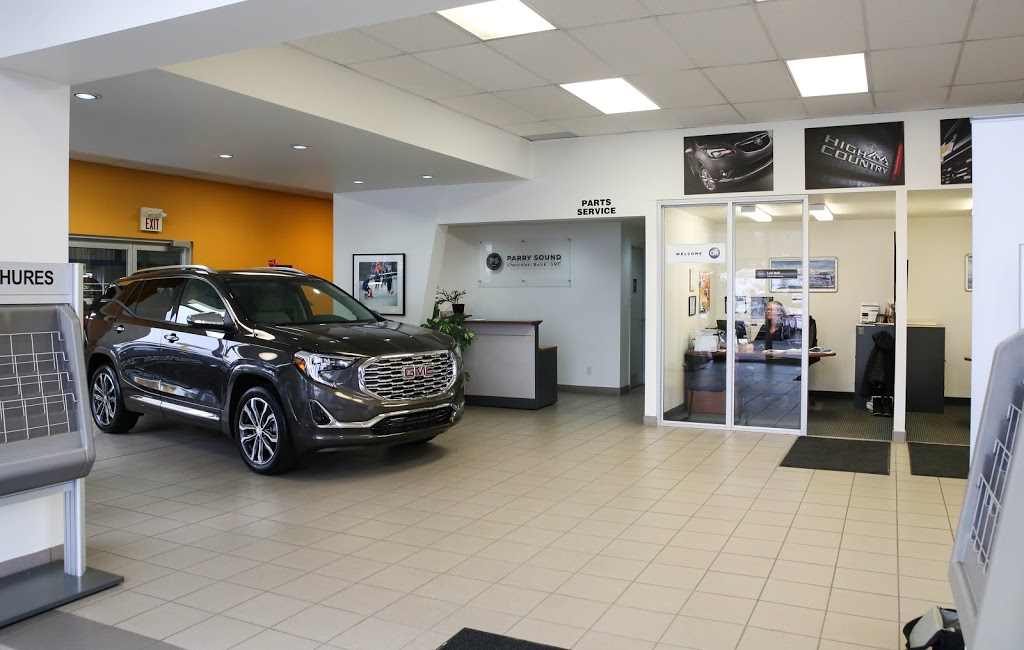 Parry Sound Chevrolet Buick GMC Ltd. | 80 Joseph St, Parry Sound, ON P2A 2G5, Canada | Phone: (705) 746-2991