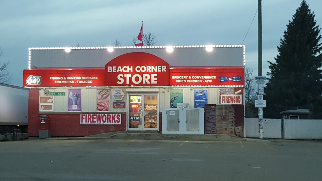 Beach Corner Store | 53101A Range Rd 15, Stony Plain, AB T7Y 2E4, Canada | Phone: (780) 963-2939