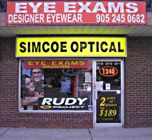 Simcoe Optical Store | 1240 Simcoe St N #5, Oshawa, ON L1G 4X3, Canada | Phone: (905) 245-0682