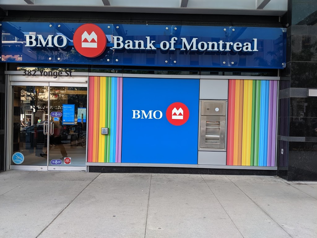 BMO Bank of Montreal | 382 Yonge St #4, Toronto, ON M5B 1S8, Canada | Phone: (416) 408-1974