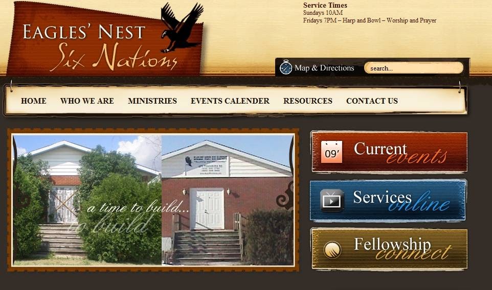 Eagles Nest Six Nations Church | 1573 Tuscarora Rd, Ohsweken, ON N0A 1M0, Canada | Phone: (519) 754-6423