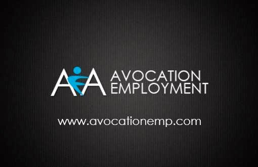 AVOCATION EMPLOYMENT INC. | 2428 Islington Ave Unit 16, Etobicoke, ON M9W 3X8, Canada | Phone: (416) 748-5797