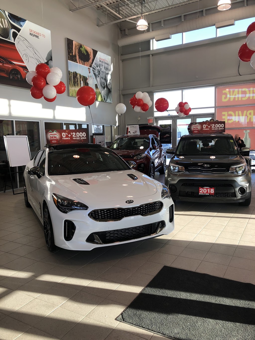 Paul Coffeys Bolton Kia | 12080 Albion Vaughan Rd, Bolton, ON L7E 1S7, Canada | Phone: (905) 951-7400