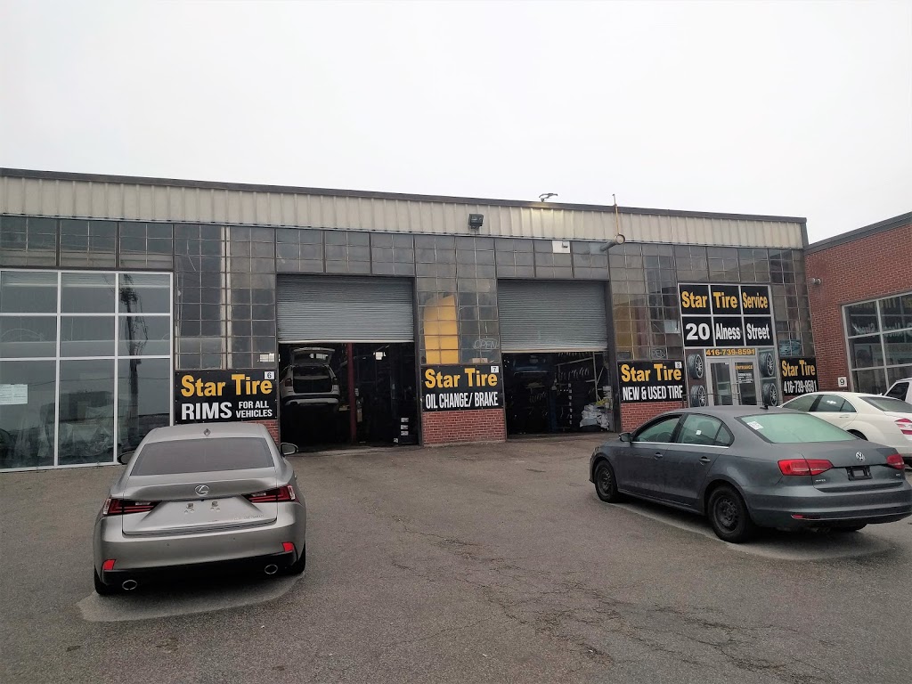 Star Tire and Service Inc | 20 Alness St, North York, ON M3J 3H4, Canada | Phone: (416) 739-8591