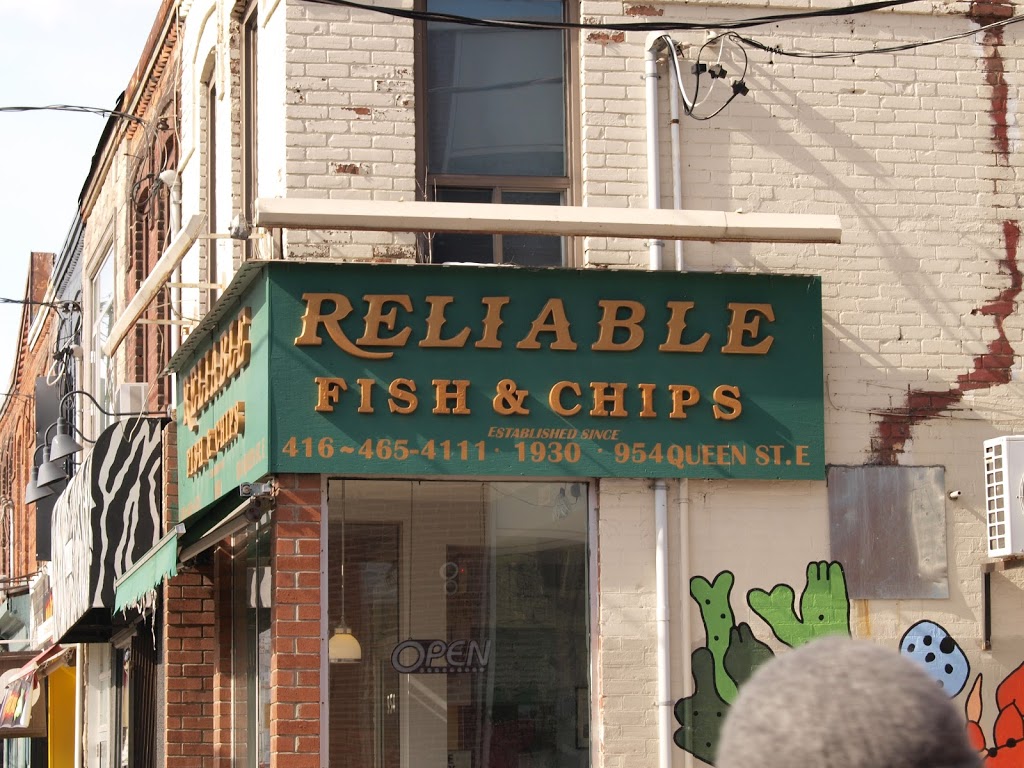 Reliable Fish & Chips | 954 Queen St E, Toronto, ON M4M 1J7, Canada | Phone: (416) 465-4111