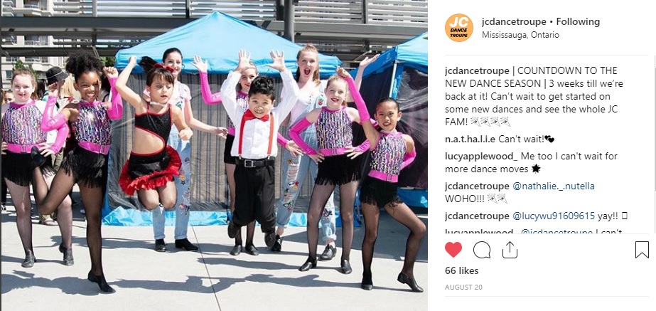 JC Dance Troupe | 4181 Sladeview Crescent unit 48, Mississauga, ON L5L 5R2, Canada | Phone: (905) 820-0717