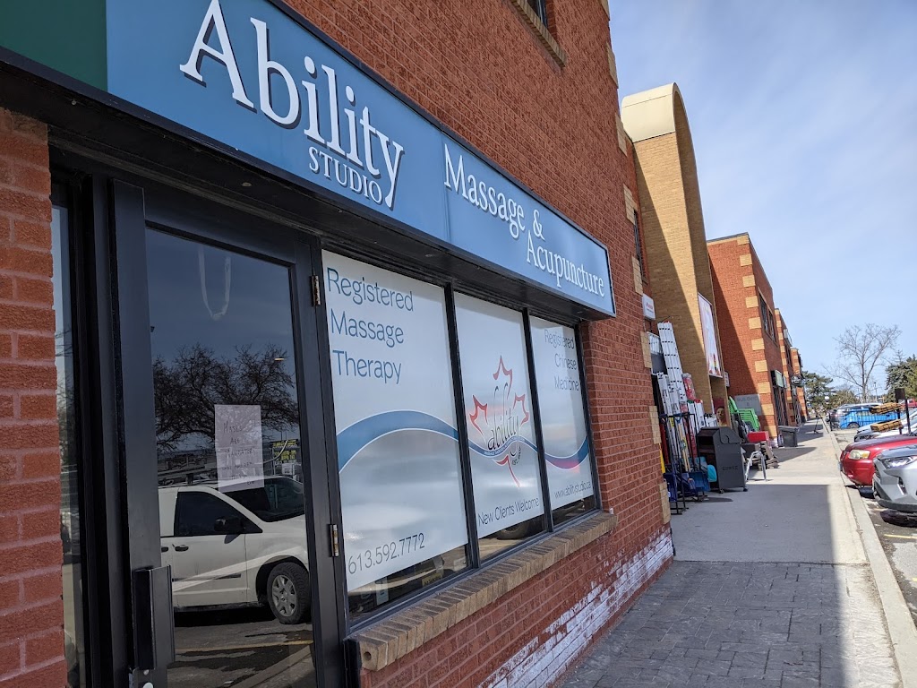 Ability Massage Therapy & Acupuncture Studio | 329 March Rd #72, Kanata, ON K2K 2E1, Canada | Phone: (613) 592-7772