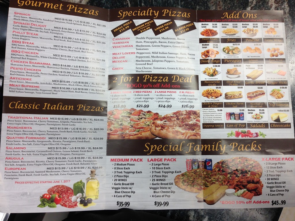 Firestone Pizza and Wings - Mountain | 536 Upper Wellington St, Hamilton, ON L9A 3P5, Canada | Phone: (905) 575-1818