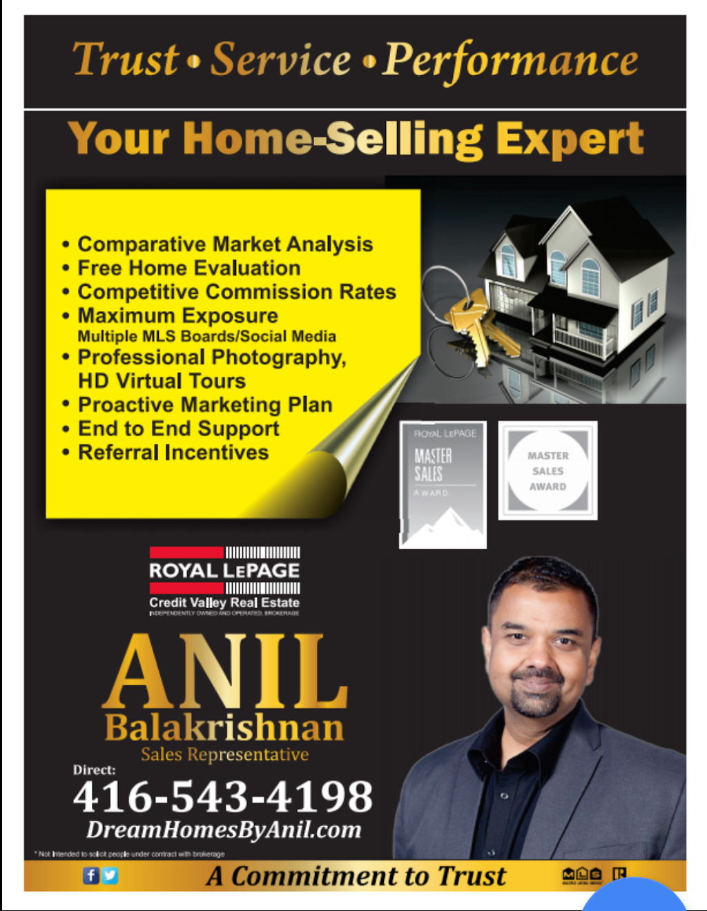 Top Realtor Anil | 1-10045 Hurontario St, Brampton, ON L6Z 0E6, Canada | Phone: (416) 543-4198