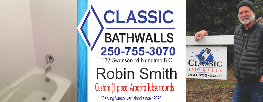 Classic Bathwalls Nanaimo | 137 Swanson Rd, Nanaimo, BC V9R 6V8, Canada | Phone: (250) 755-3070