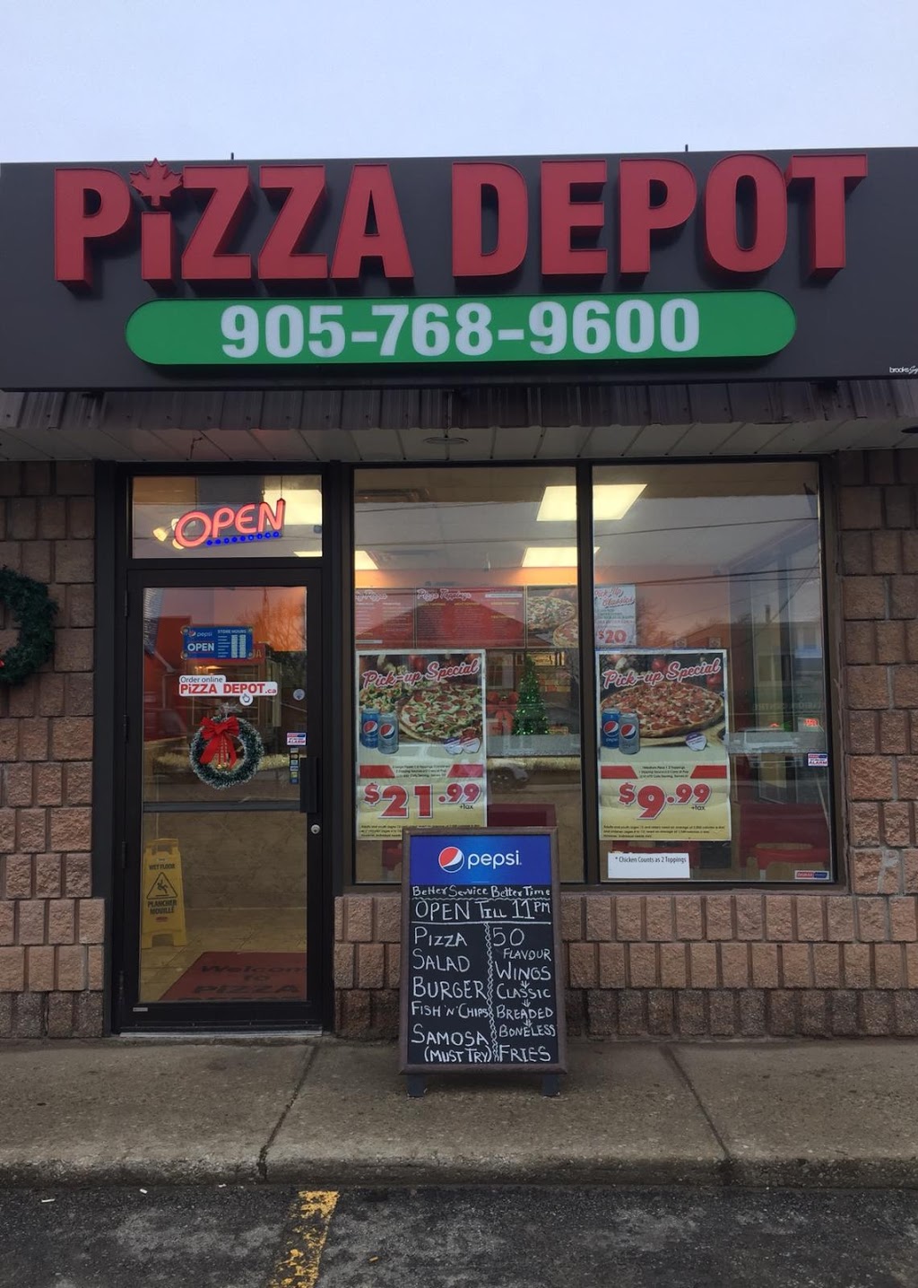 Pizza Depot | 28 Main St S, Hagersville, ON N0A 1H0, Canada | Phone: (905) 768-9600