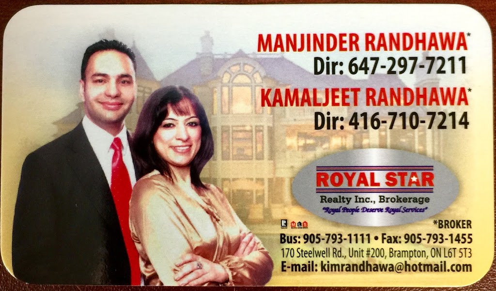 MANJINDER RANDHAWA | 50 Sunnyvale Gate #7, Brampton, ON L6S 0C4, Canada | Phone: (647) 297-7211