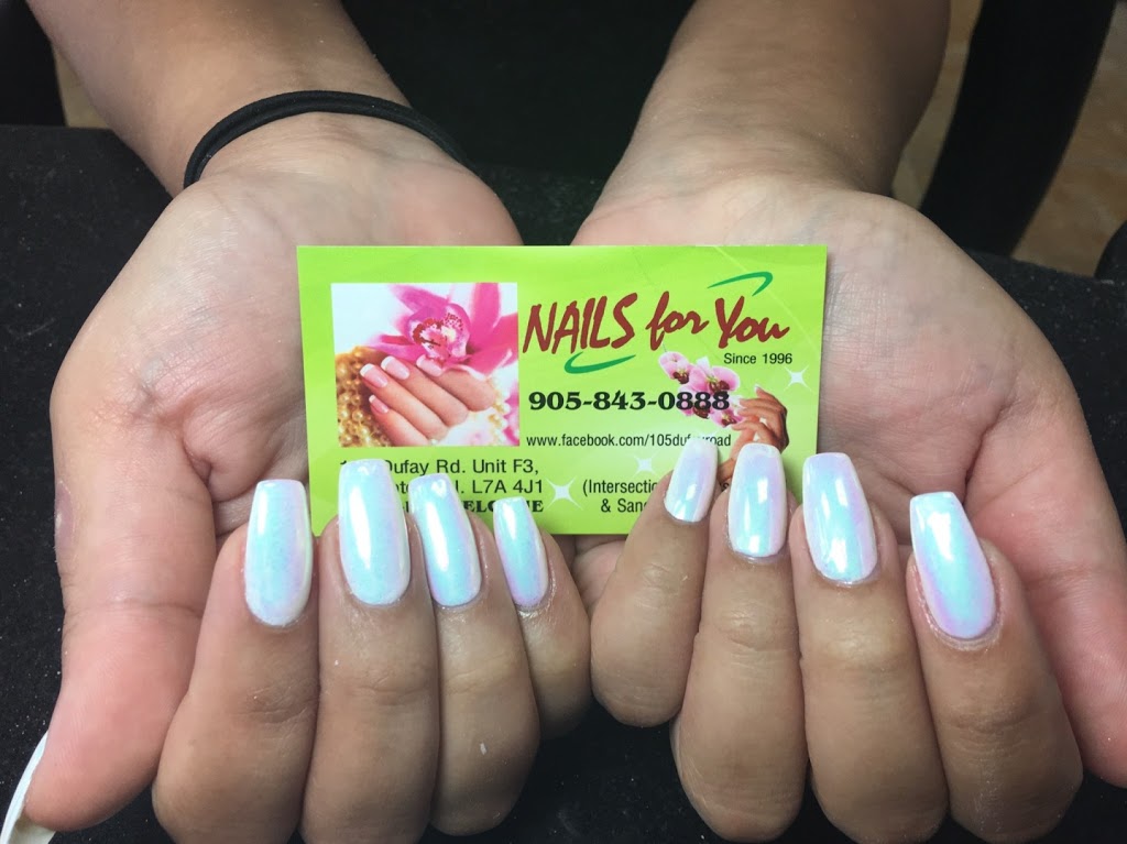 Nails For You | 105 Dufay Rd, Brampton, ON L7A 4J1, Canada | Phone: (905) 843-0888