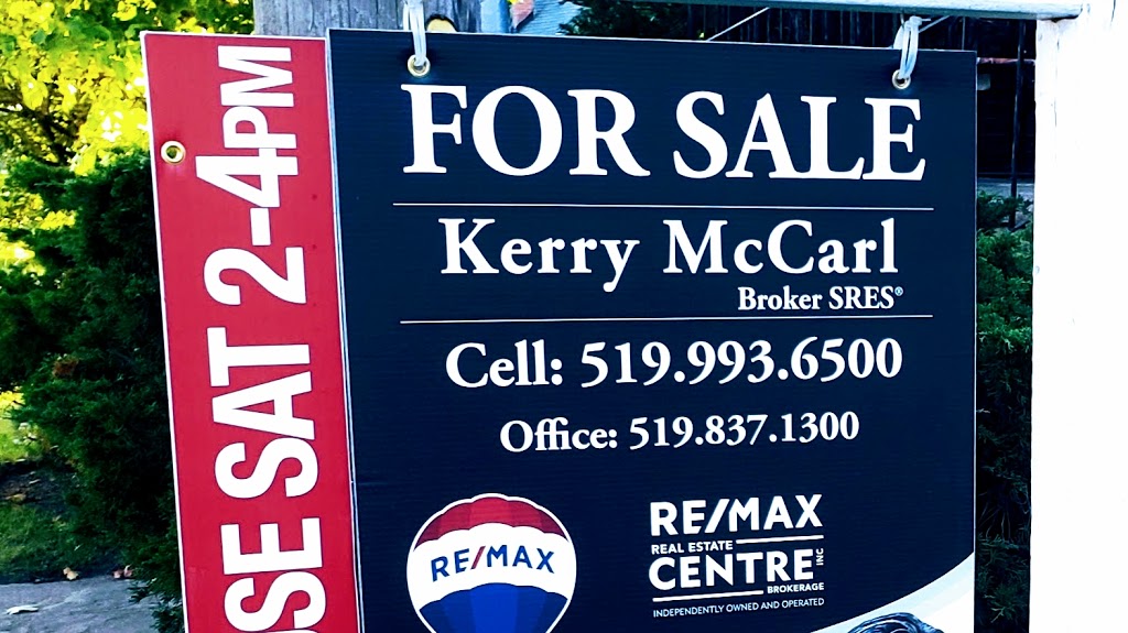 Kerry McCarl, Broker RE/MAX Real Estate Centre Inc. Brokerage | 1499 Gordon St, Guelph, ON N1L 1C9, Canada | Phone: (519) 993-6500