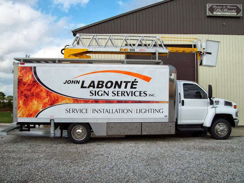 John Labonte Sign Service Inc. | 828 Puce Rd, Essex, ON N8M 2X7, Canada | Phone: (519) 727-5011