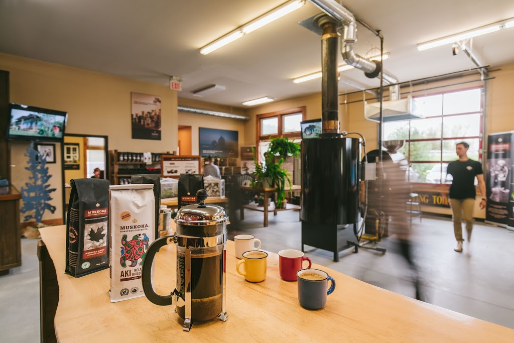 Muskoka Roastery Coffee Co | 8 Crescent Rd, Huntsville, ON P1H 0B3, Canada | Phone: (705) 789-9592