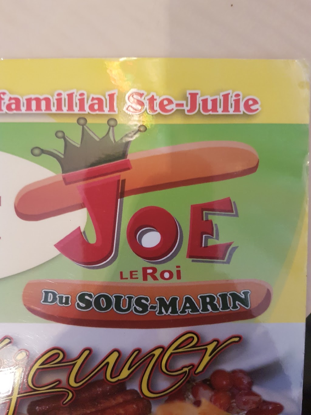 Joe le Roi du Sous-marin | 99 Boulevard des Hauts-Bois, Sainte-Julie, QC J3E 3J9, Canada | Phone: (450) 649-9751