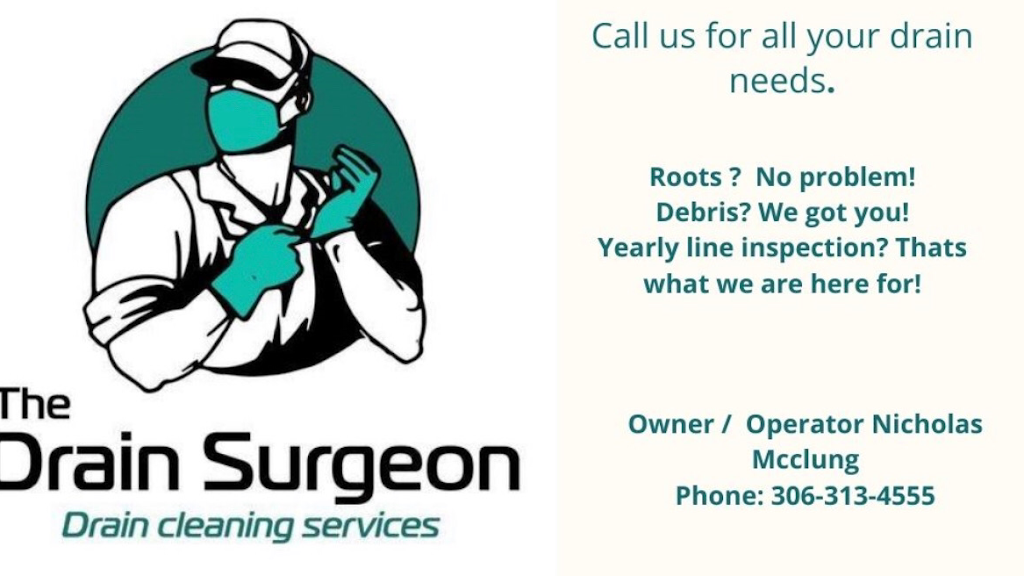 The Drain Surgeon | 1010 Manitoba St E C, Moose Jaw, SK S6H 4N7, Canada | Phone: (306) 313-4555