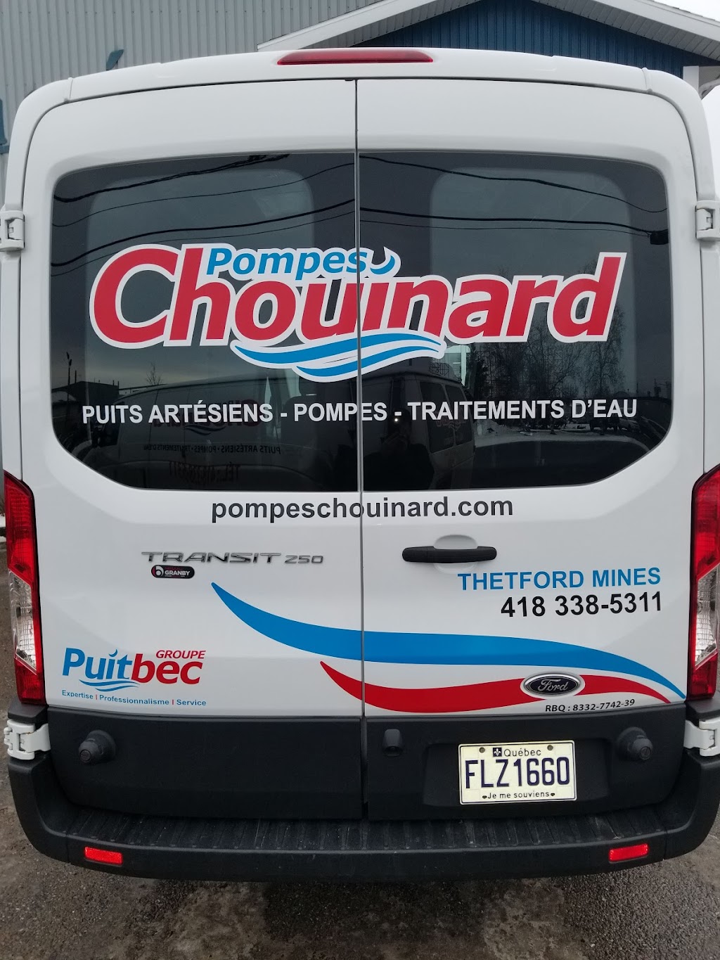 Pompes Chouinard inc. | 2573, rue Notre-Dame E, Thetford Mines, QC G6G 2X1, Canada | Phone: (877) 338-5311