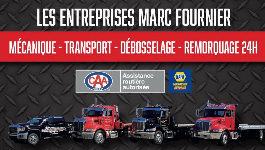 Entreprises Marc Fournier (Les) | 220 Route Paquin, Sainte-Sophie-de-Lévrard, QC G0X 3C0, Canada | Phone: (819) 288-5655