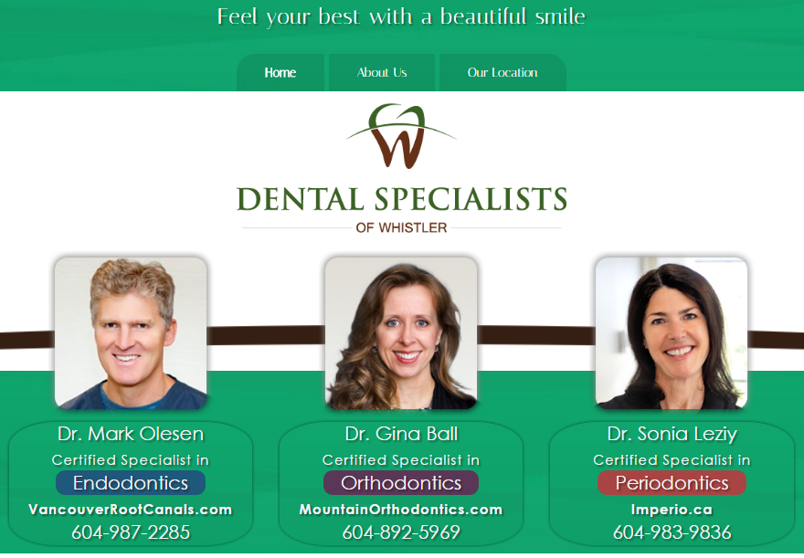 Dental Specialists of Whistler | 1200 Alpha Lake Rd #213, Whistler, BC V8E 0H6, Canada | Phone: (604) 892-5969