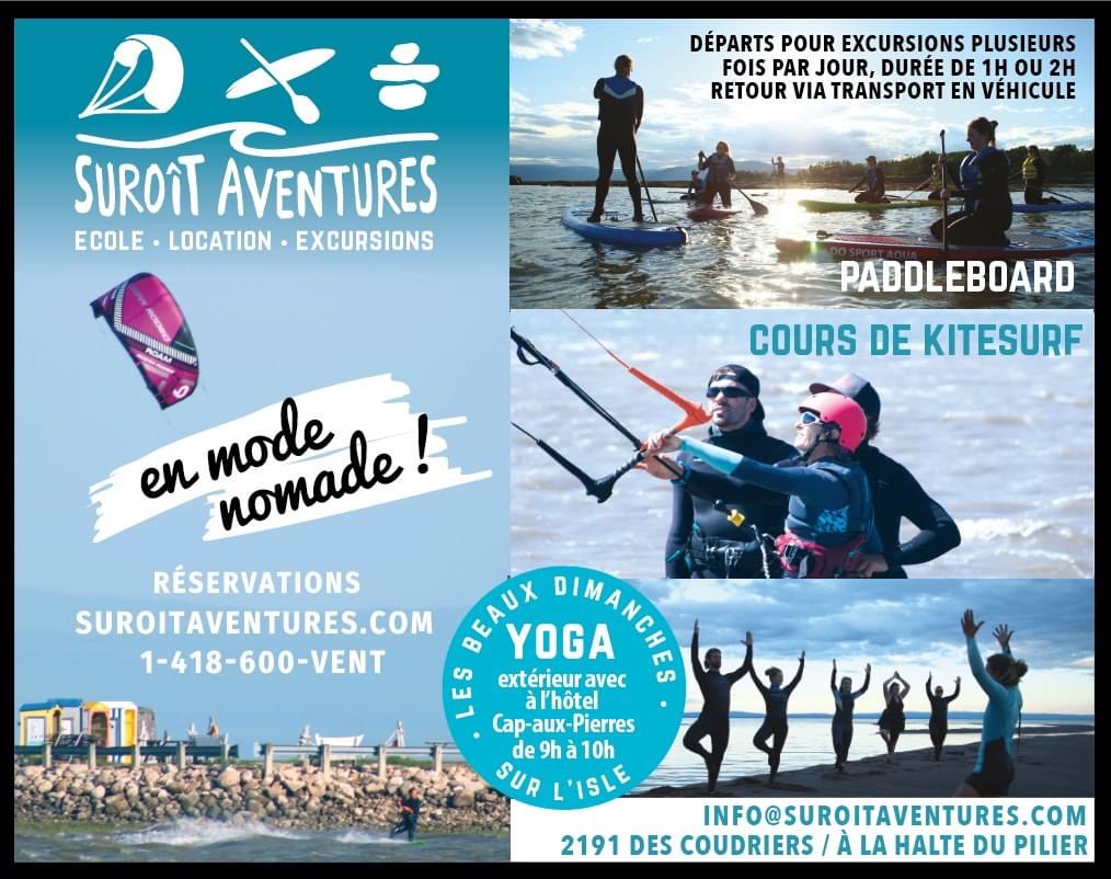 Suroît Aventures | 2191 Chemin des Coudriers, LIsle-aux-Coudres, QC G0A 1X0, Canada | Phone: (514) 641-8483