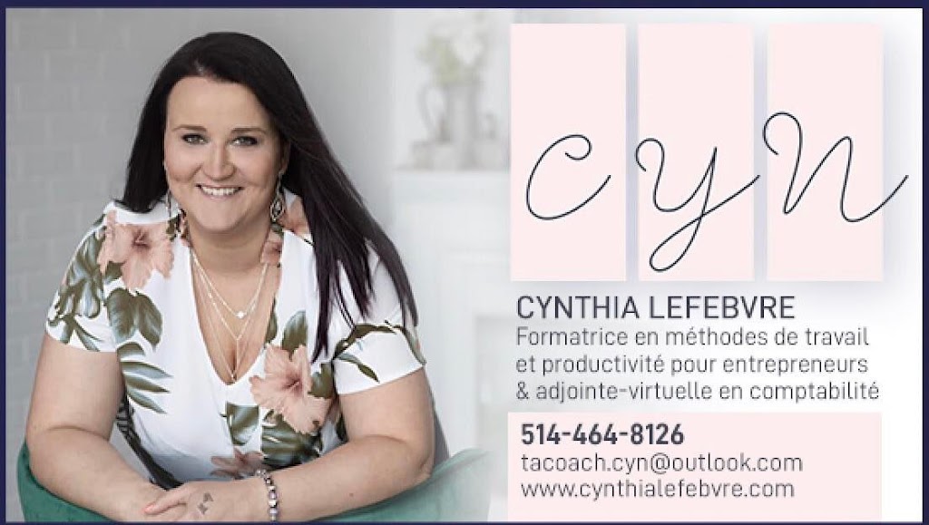 Gestion Cynthia Lefebvre, Formation et Comptabilité | 44 Rue des Castors, Lavaltrie, QC J5T 1H6, Canada | Phone: (514) 464-8126