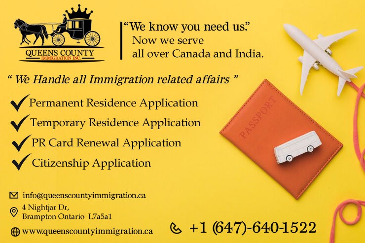 queens county immigration services inc | 4 Nightjar Dr, Brampton, ON L7A 5A1, Canada | Phone: (647) 640-1522