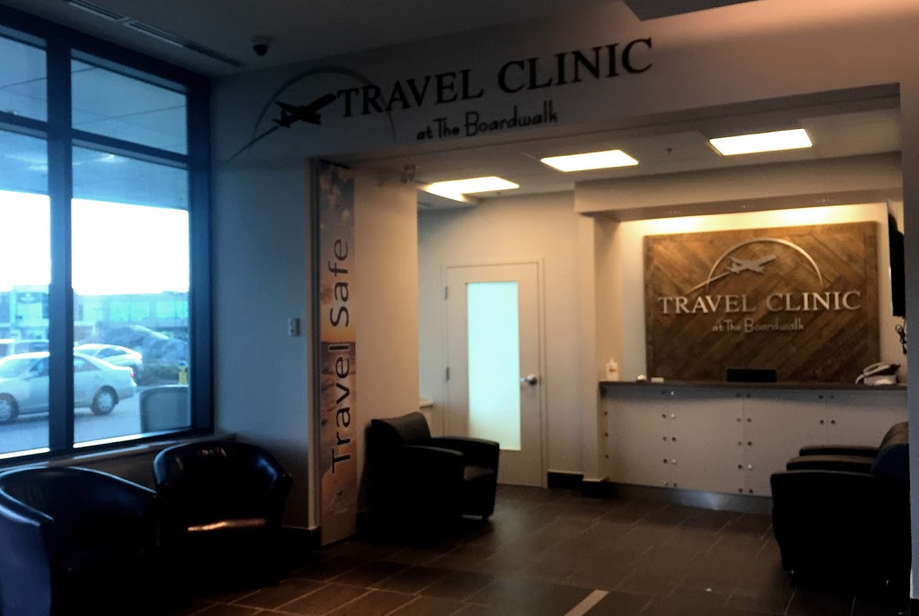 Travel Clinic at The Boardwalk | 430 The Boardwalk #107, Waterloo, ON N2T 0C1, Canada | Phone: (519) 585-0100