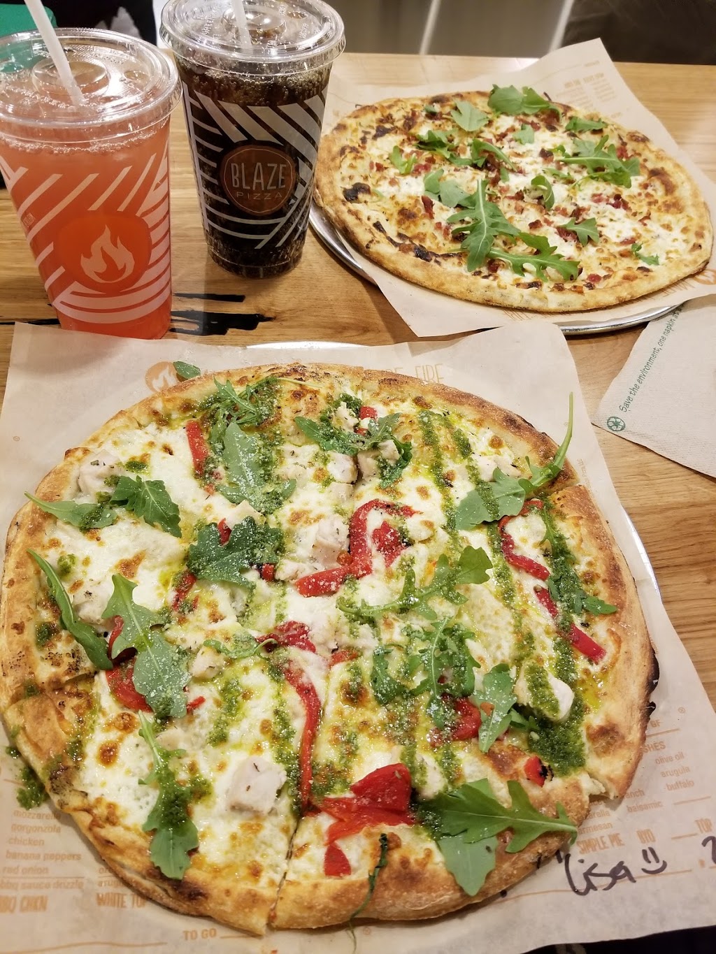 Blaze Pizza | 20 Clair Rd W Unit 1, Guelph, ON N1L 0A8, Canada | Phone: (519) 822-2229