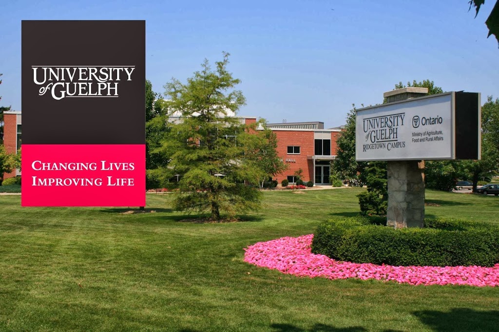 University of Guelph Ridgetown Campus | 120 Main St E, Ridgetown, ON N0P 2C0, Canada | Phone: (519) 674-1500