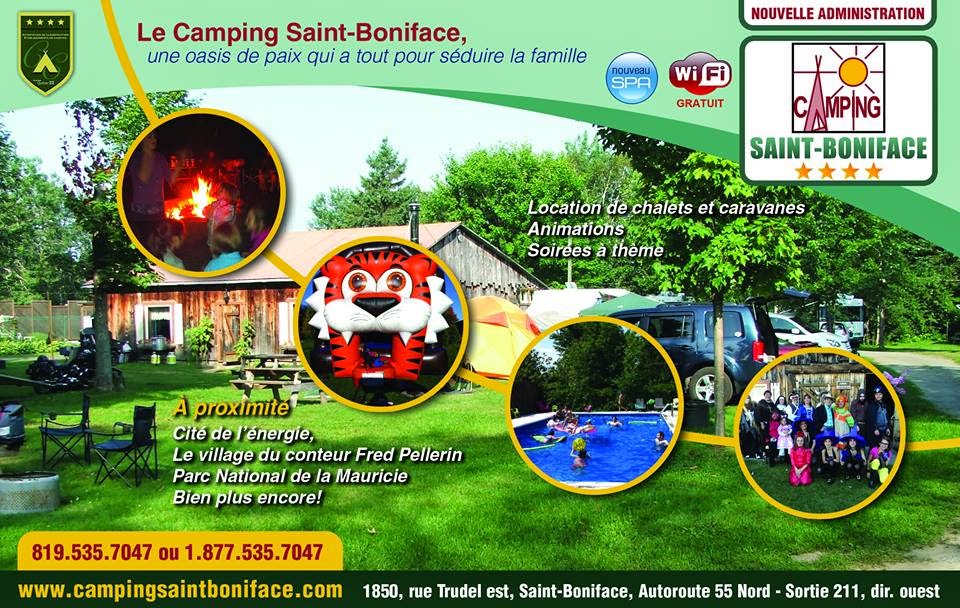 Camping Saint-Boniface | 1850 Boulevard Trudel E, Saint-Boniface, QC G0X 2L0, Canada | Phone: (819) 535-7047