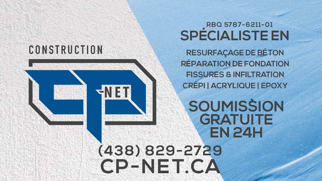 Construction CP-NET | 785 Av. Pierre-Dansereau #506, Terrebonne, QC J6Y 0P1, Canada | Phone: (438) 829-2729