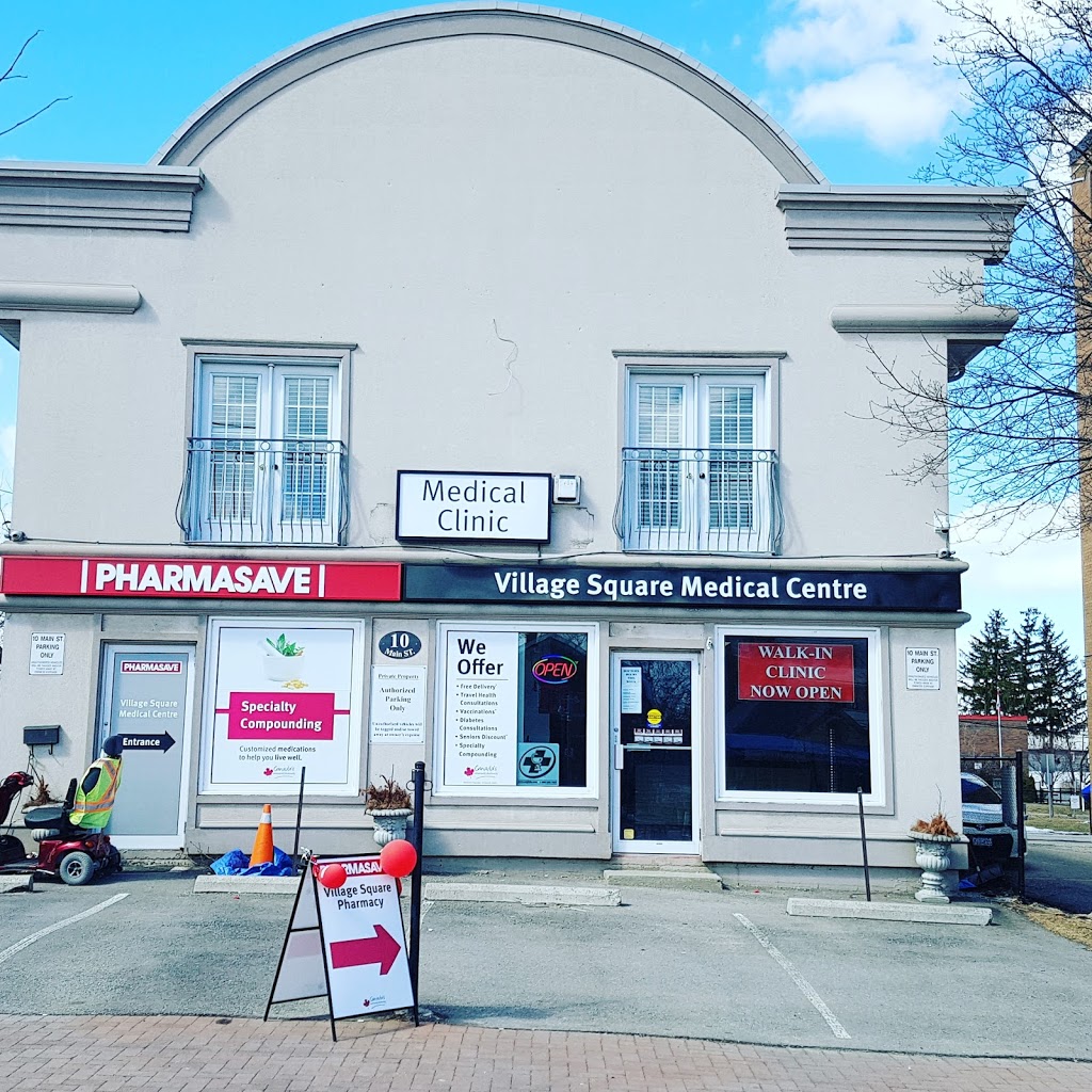 Pharmasave Village Square Medical Center | 10 Main St, Mississauga, ON L5M 1X3, Canada | Phone: (905) 567-1300