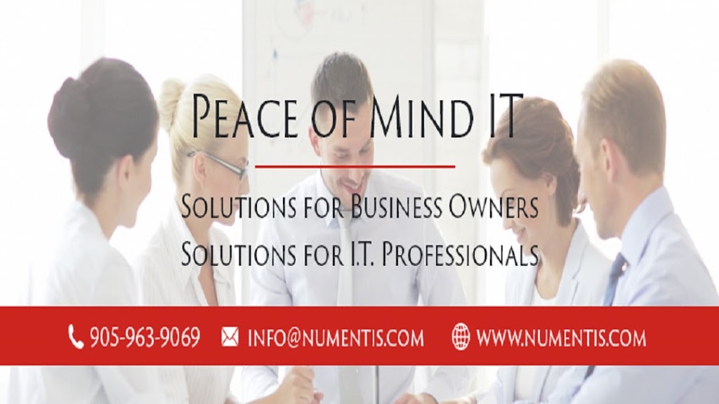 NUMENTIS | 1235 Fairview St Suite 309, Burlington, ON L7S 2K9, Canada | Phone: (905) 963-9069