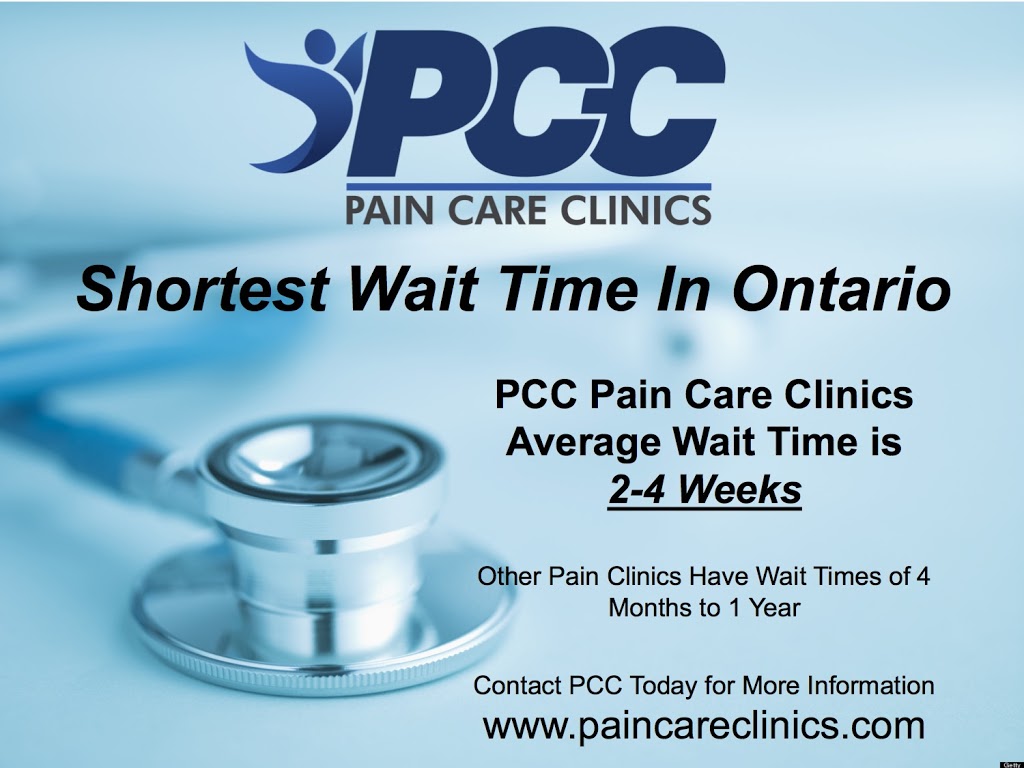PCC Pain Care Clinics Orangeville | 33 Broadway Unit 1, Orangeville, ON L9W 1J7, Canada | Phone: (226) 780-7246